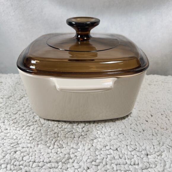 Corning Ware Abundance A-1 1/2- B 1.5 Liter Dish ~6"W x ~3.5" H Casserole Dish - Picture 10 of 16